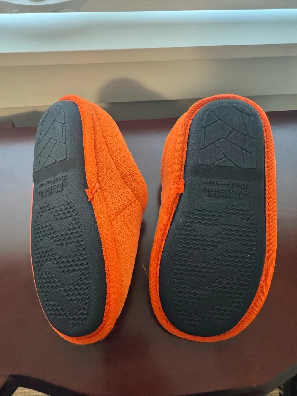Dear foams Orange Pumpkin Kids Slippers